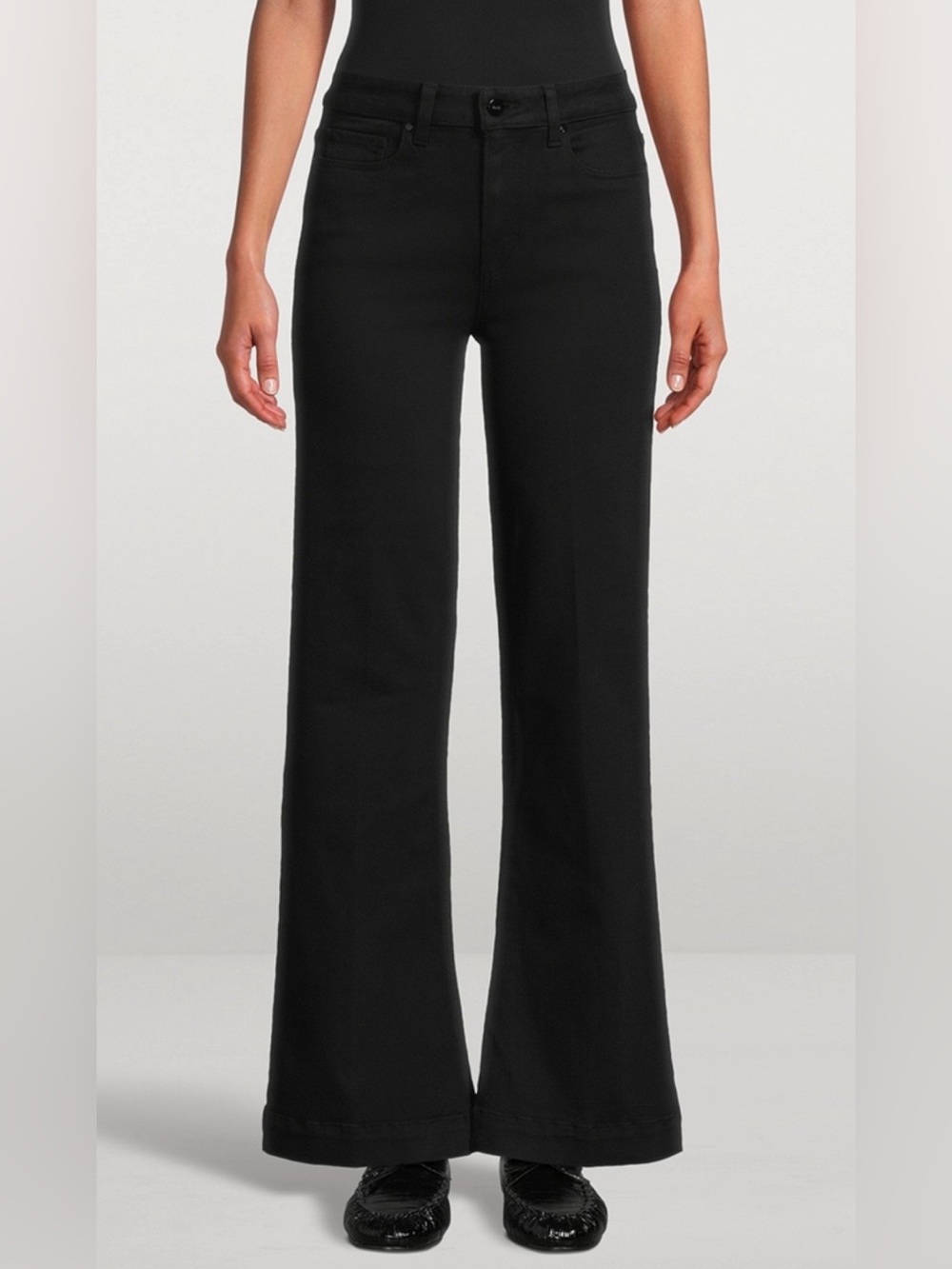 Paige Leenah Wide-Leg Jeans 34 Waist